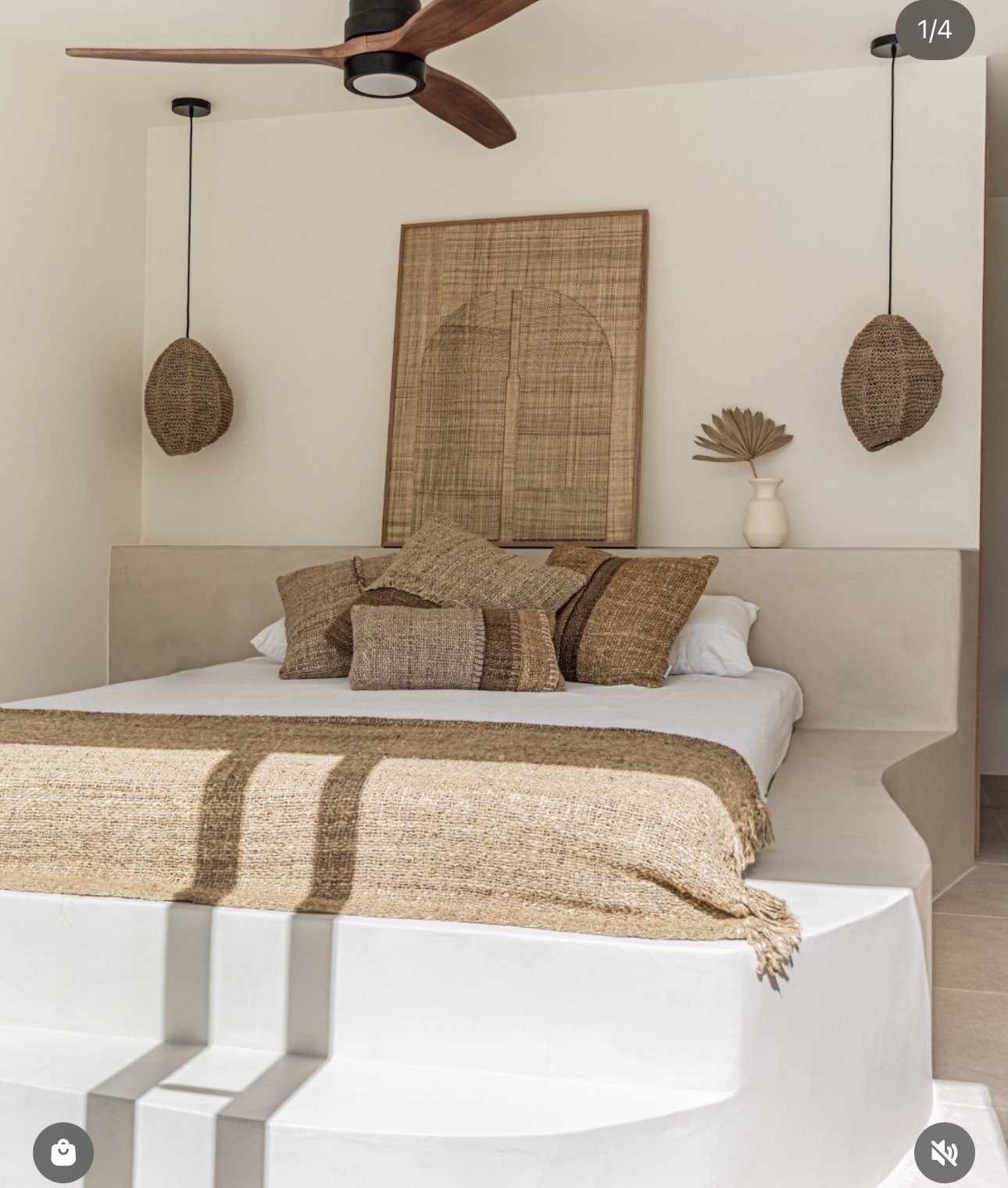 Référence d’inspiration : chambres & douceur naturelle, image 2